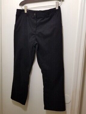 Austin Trading Co. Junior's 18.5 Slightly Modified Black Uniform Pants